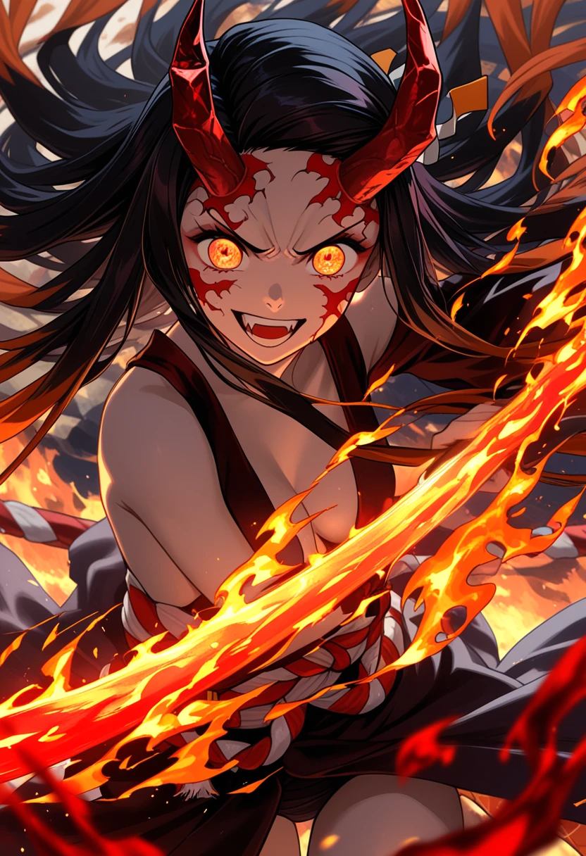 Fine Art Poster Nezuko - Demon Slayer 24x32″